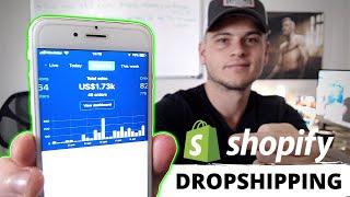 $1,731 Per Day In My First Week Dropshipping On Shopify