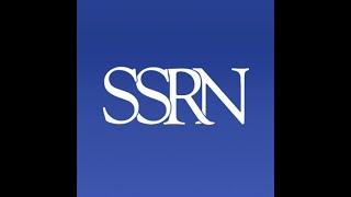 Роль репозиториев в научной коммуникации  Работа с репозиторием SSRN