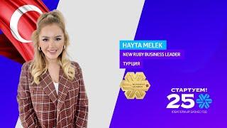 Новый Ruby Business Leader Hayta Melek: мотивация, продукт и крутая команда!