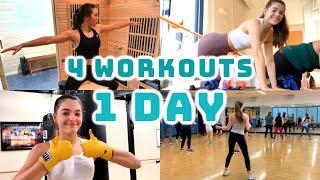 We Tried 4 Different Workout Classes in 1 Day