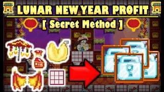 HOW TO GET RICH IN LUNAR NEW YEAR 2021 !! [100% WORK] | GROWTOPIA PROFIT 2021