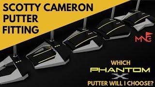 My Scotty Cameron Putter Fitting - Which Phantom X Will I Choose?