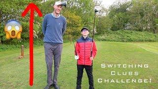 Switching Clubs with TALLEST GOLFER in the World!