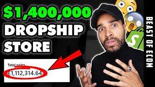 My WEIRD Dropshipping Store Done $1,400,000 In 8 Months | Shopify Dropshipping