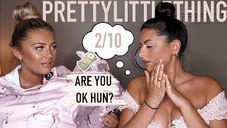 BEST FRIEND BUYS MY PRETTY LITTLE THING CLUBBING OUTFITS & now we're not friends... ft. Georgia May