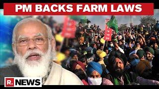 PM Modi Backs Farm Laws; Invites Protestors For Talks | Republic TV Report Himanshu report