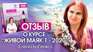 Отзыв о курсе Светланы Тишковой «Живой Маяк 1 - 2020» Елена Бабенко