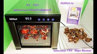 Отзыв о сушилке KITFORT KT-1911 для овощей и фруктов / Обзор Китфорт / мясо и лакомства для чихуахуа