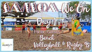 PACIFIC GAMES 2019 Day 1 | APIA, SAMOA | RUGBY 9s | BEACH VOLLEYBALL | SAMOAN VLOG | Episode 80