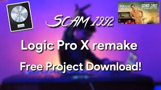 scam 1992 Background music Remake/cover| Logic Pro X free project 