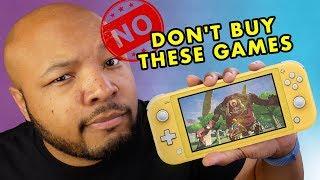 Nintendo Switch Lite - DON'T BUY THESE GAMES!