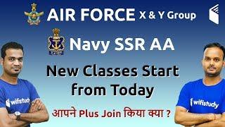 Air Force X & Y Group & Navy SSR AA | Complete Course | Use Promo Code "wifistudy" & Get 10% Off