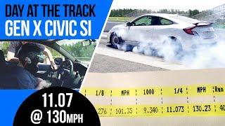 500hp 10th Gen Civic Si 1.5T Track Day