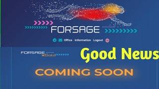 Forsage.io X-Gold Coming Soon | Good News Forsage.io