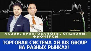 Работа торговой системы Xelius Group на рынке акций, криптовалют, FORTS - Денис Стукалин и Алексей