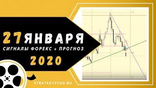 Прогноз курса EURUSD (+9 пар) - 27 ЯНВАРЯ 2020 + сигналы, обзоры, аналитика форекс | Strategy4you.ru