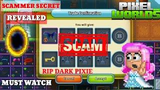 FAMOUS SCAM TRICK IN PIXEL WORLDS | PIXEL WORLDS