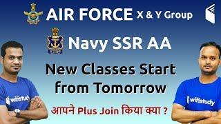 Air Force X & Y Group & Navy SSR AA | Complete Course | Use Promo Code "wifistudy" & Get 10% Off