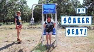 Fun Outdoor Water Game! How to Build a Soaker Seat