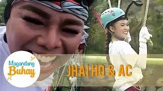 AC and Jhai Ho's funny encounter in the obstacle course | Magandang Buhay