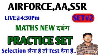 Live Maths Full Practice Set Most Important Aa,Ssr,airforce
