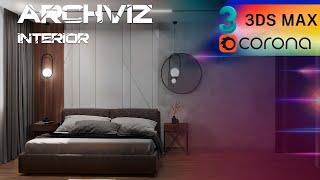 Making of 3D modeling and visualization INTERIOR bedroom apartment | 3Ds Max & Vray