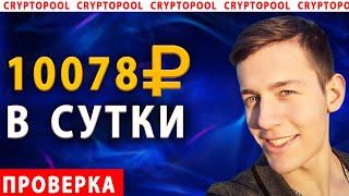 CRYPTOPOOL заработок 1000 рублей каждый час - от Masterringo /ПРОВЕРКА CRYPTOPOOL