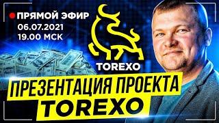 Презентация проекта TOREXO Команда Strike Team Прямой эфир 06.07.2021 г 19:00 мск