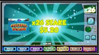 Обзор игры - Pacific Boom Slot машина/ Выпадение бонус игры/ Онлайн-казино: лохотрон или развод ?