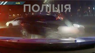 Погоня із Білої Церкви і аж до Києва, поліцейські оприлюднили відео