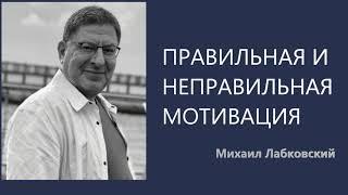 Правильная и неправильная мотивация Михаил Лабковский