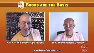 "Книги - это основа" - ЕС Бхакти Вигьяна Госвами (Образование в ИСККОН)