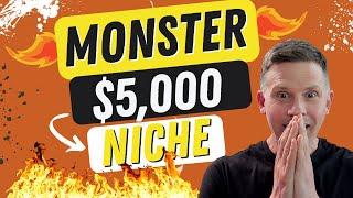A Monster $5,000 KDP Low Content Book Niche - Amazon KDP Self-Publishing Niche Research