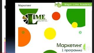 Разбор маркетинга бонусной программы Lime / партнёрский онлайн бизнес с Magic Lime Academy