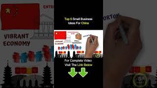 Top 5 Small Business Ideas For China 2023 | Profitable China Business Ideas | China Unique Startups